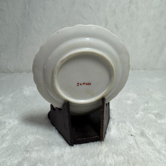 Vintage Souvenir Tea Set W/ Stand Ambassador Bridge Windsor Canada Cup & Saucer - Picture 5 of 6